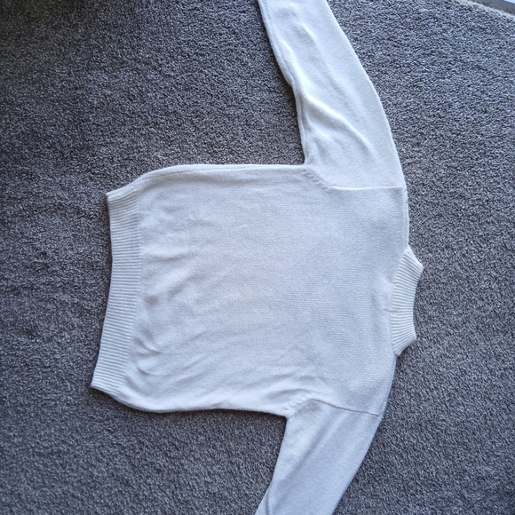 Alfred Dunner Ivory Sweater with Floral Embroidery - Picture 8 of 11